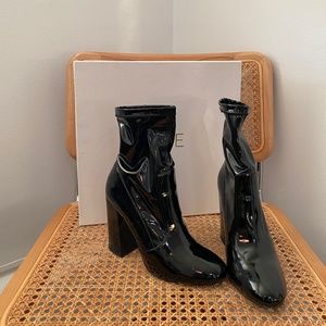 Raye the Label patent ankle boots
